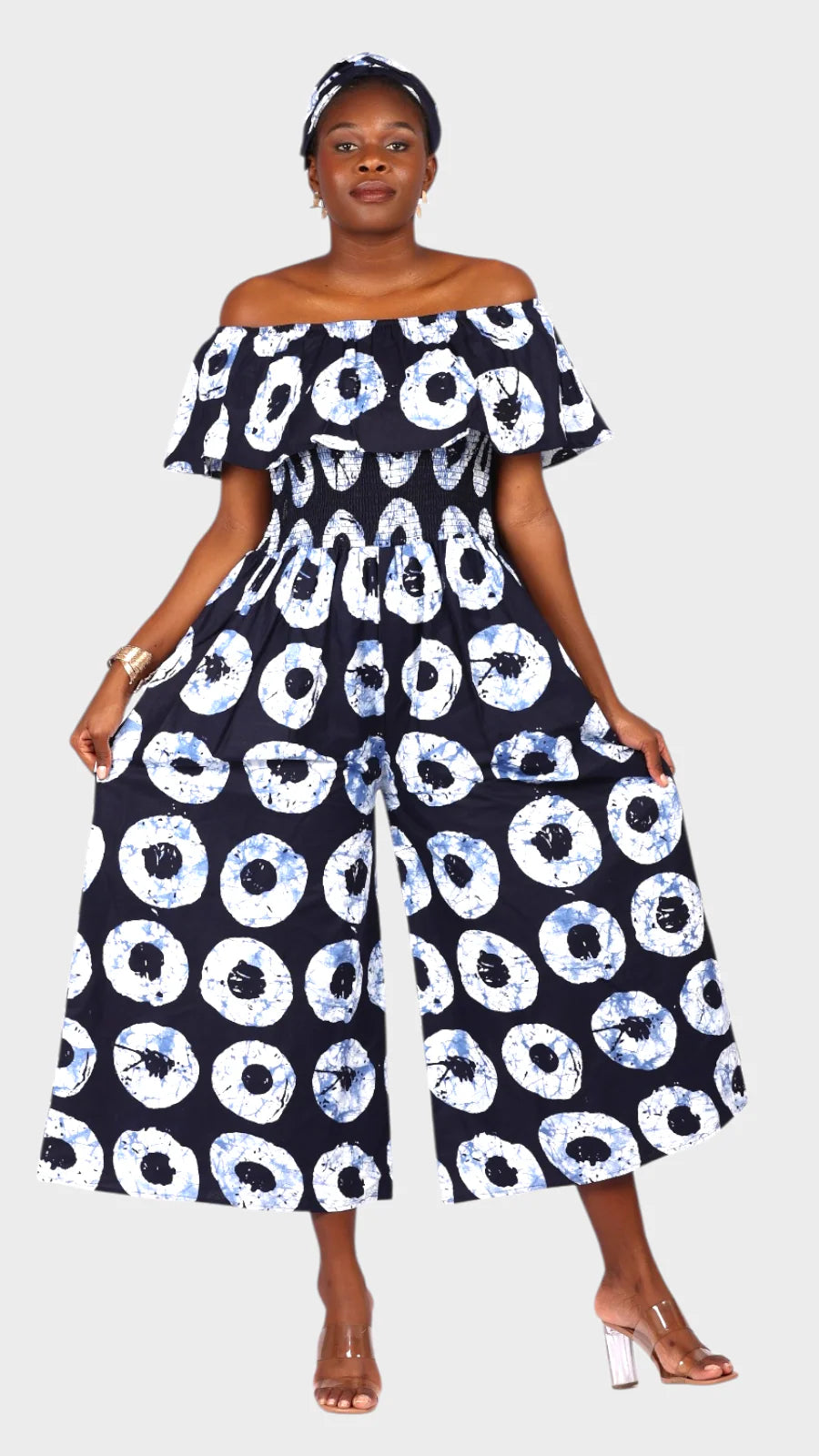 Romper / Junpsuit With Ruffle - KVZ09 C