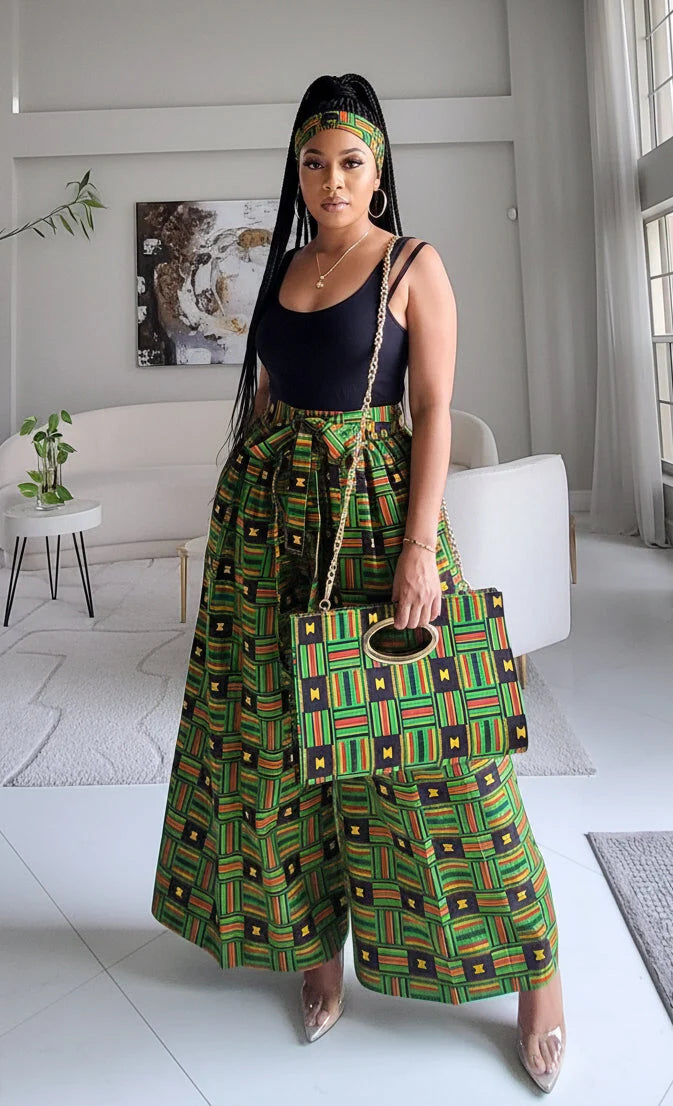 Combo palazzo Pant & Pocketbook Set PS14 F