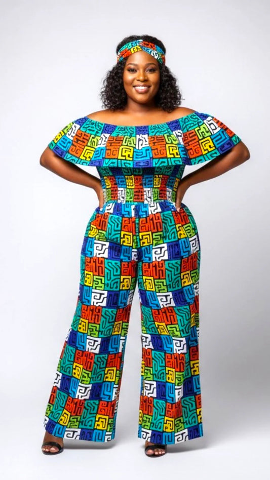 Romper / Junpsuit With Ruffle - KVZ09 A