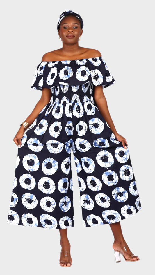 Romper / Junpsuit With Ruffle - KVZ09 C