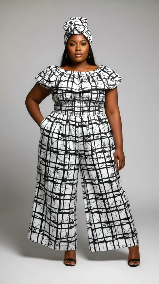Romper / Junpsuit With Ruffle - KVZ09 I