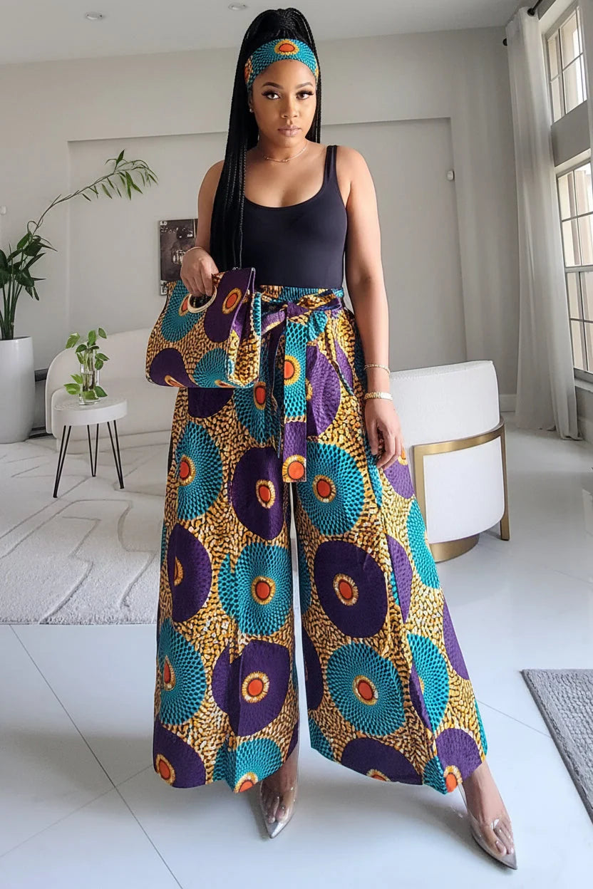 Combo palazzo Pant & Pocketbook Set PS14